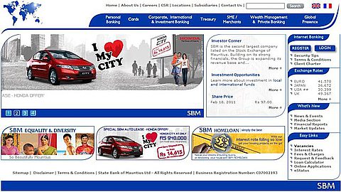 SBM launches its new website in English and French 