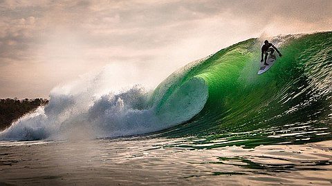 Picture of the Day: Going Big at Padang Padang Beach in Bali