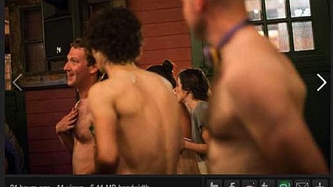 Mark Zuckerberg: Shirtless Pic Leaked On Facebook!
