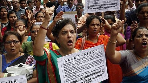 Millions strike in India over reforms