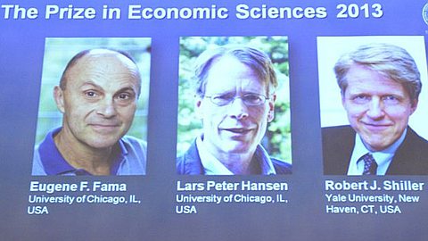 Fama, Shiller, Hansen Win Nobel Prize for Asset-Price Work