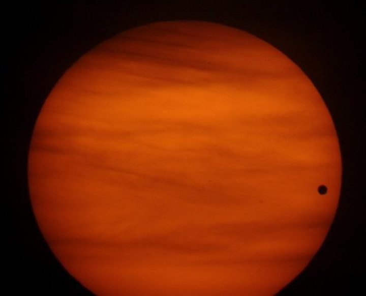Transit Of Venus Partially Visible From Mauritius