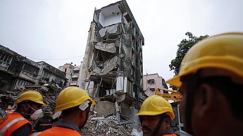 Building Collapse In Western India's Thane District Leaves At Least 12 Dead, 17 Trapped