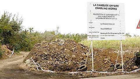 Projet Hôtelier à la Cambuse: «Près d’un Demi Arpent de Plage Accaparé», dit Ah-Yan