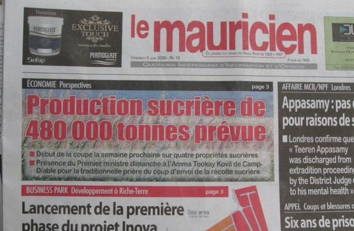 Rs 100 Million from Le Mauricien Ltd Group Claimed