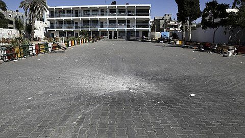 At Least 16 Killed in Attack on Gaza School, Sparking Massive Protests in West Bank