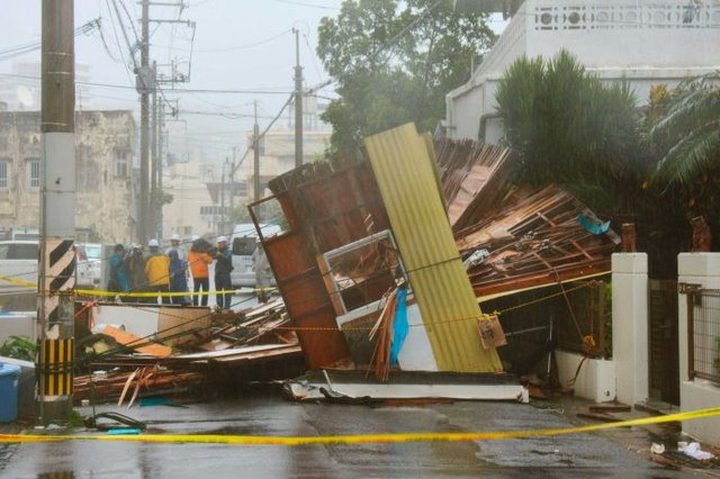 Typhoon Neoguri Batters Japan