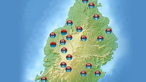 Météo: 14° C Enregistrés à Grand-Bassin