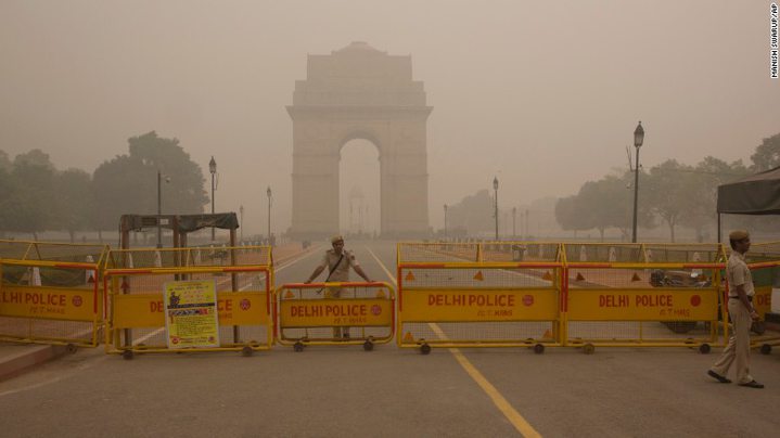 New Delhi is the most polluted city on Earth....