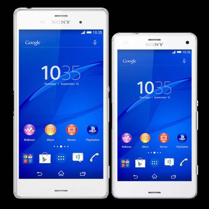 Sony Xperia Z3 and Xperia Z3 Compact Smartphones