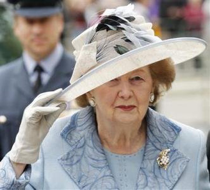 Britain's "Iron Lady" Margaret Thatcher Dies