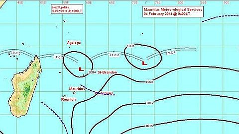 Cyclone: Mauritius Alert 1