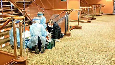 Diamond Princess cruise ship in Japan quarantined after passenger diagnosed with coronavirus