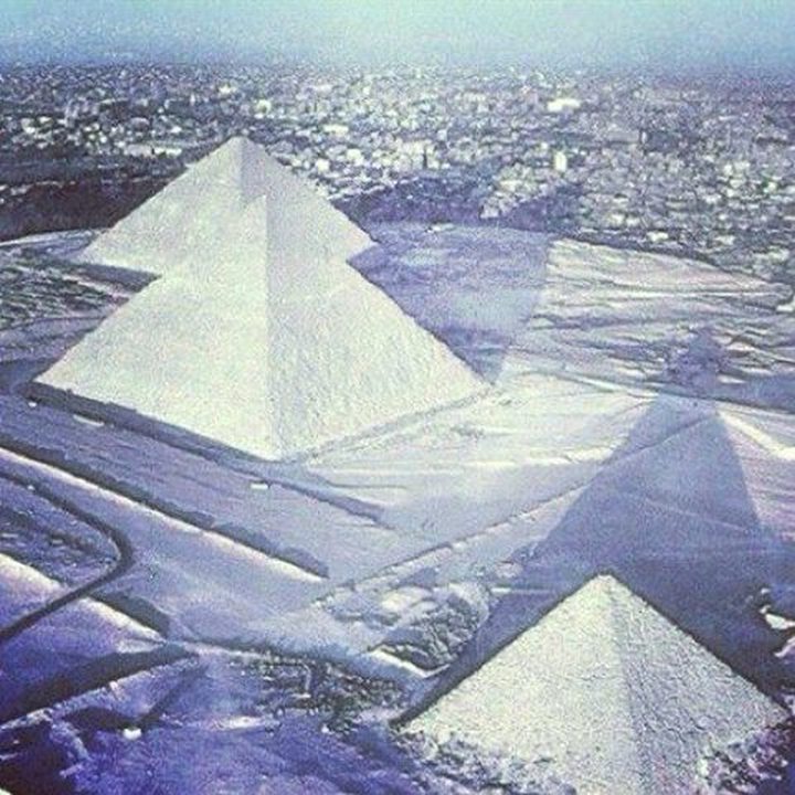 Picture of the Day: Snow in Egypt