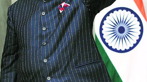 Indian PM Narendra Modi Mocked for Wearing Suit with His Own Name