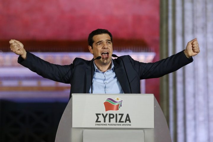 Alexis Tsipras Hails 'Victory of the People'
