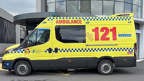 Artemis Curepipe Hospital: Free ambulance service for seniors over 65 until December 15