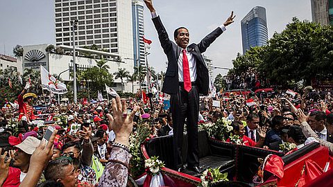 New Leader Takes Oath of Office in Indonesia