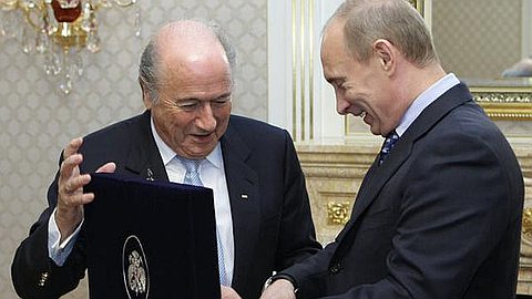 Vladimir Putin Denounces U.S. Over FIFA Arrests