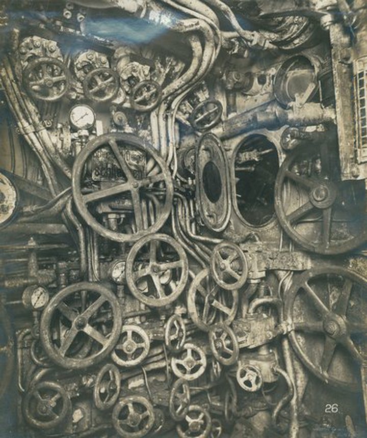 Picture of the Day: Vintage Submarine Control Room