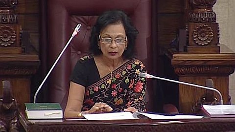 Speaker et Deputy Speaker: Maya Hanoomanjee et Adrien Duval Prêtent Serment