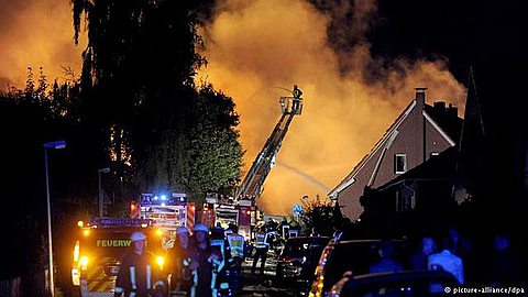 Massive Explosion at Chemical Waste Plant Rocks German Village