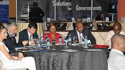 Exhibition of Electronic Voting Equipment at the hotel Le Meridien