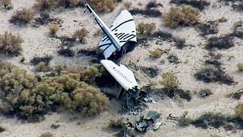 Virgin Galactic’s SpaceShipTwo Crashes, One Pilot Killed