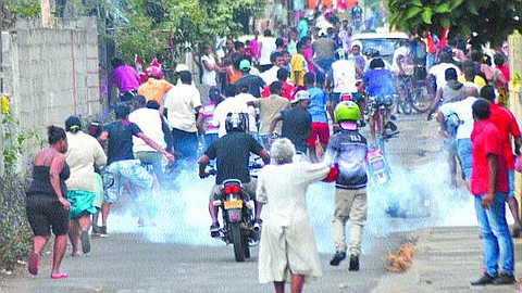 Roche-Bois: Eight Arrests Last Night