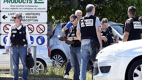 France on High Alert After Decapitated Body Found at Scene of Factory Attack