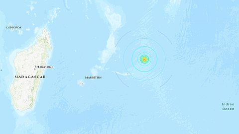 Un séisme enregistré au large de Maurice