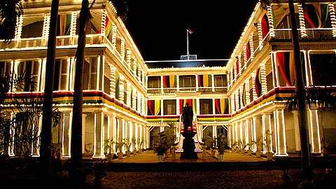 The new list of Ministers of the Republic of Mauritius