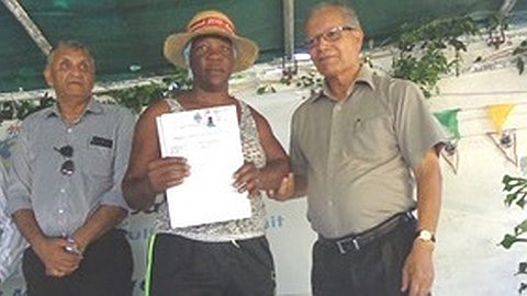 A Rivière-Bananes: 87 Planteurs Obtiennent Leur Permis Agricole