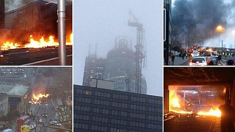 Picture of the Day: London Helicopter Crash