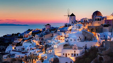 Picture of the Day: Sunset in Santorini