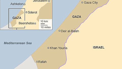 Hamas Fires Rockets Amid Israeli Air Strikes on Gaza