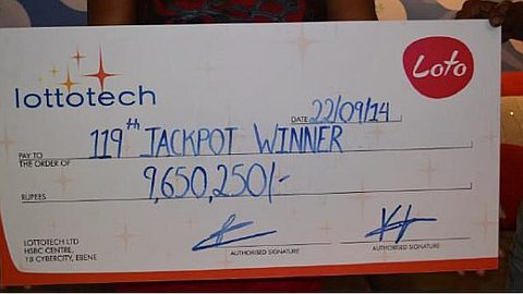 Loto: un Mécanicien Remporte Rs 9,6 Millions