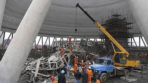 At least 67 killed in east China scaffolding collapse