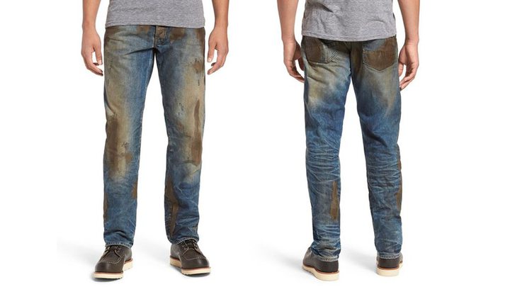 Nordstrom is selling fake mud jeans...