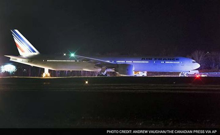 Air France Flight from SF to Paris Diverted ....