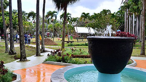 Réouverture du jardin Balfour: lifting complet avec mini foot et coin zen