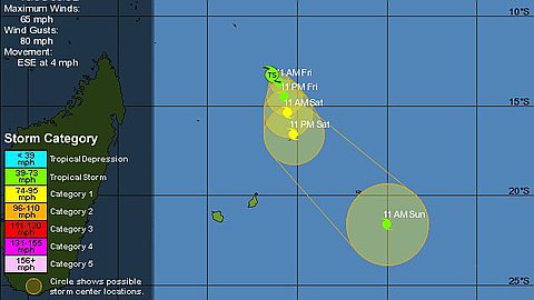 Weather: Imelda Continues to Weaken