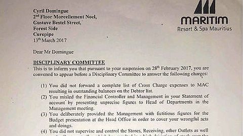 Allégation : l’hôtel Maritim au cœur d’un «détournement»