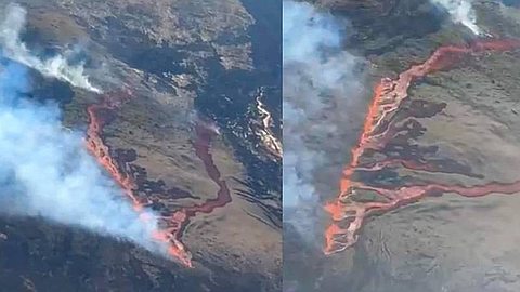 Piton de la Fournaise: the volcano of Reunion has erupted