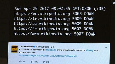 Turkey Purges 4,000 More Officials, and Blocks Wikipedia
