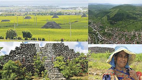 Mauritius Pyramids Versions