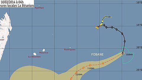 Weather: 'Fobane' Not a Threat for Mauritius
