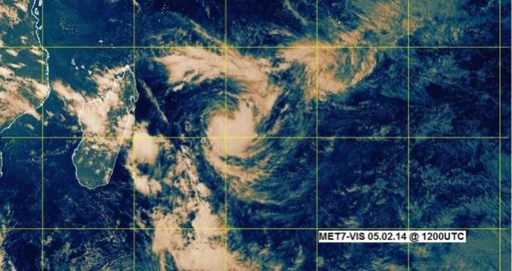 Cyclone Warning Class 3 in Force in Mauritius