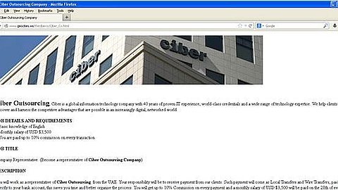 Un Faux Recruteur se Fait des Millions sur Internet