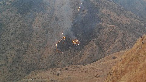 Pakistan International Airlines flight PK-661 crashes into mountain and explodes